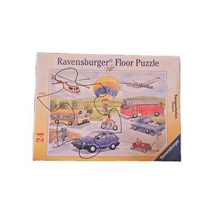 Ravensburger Floor Puzzle Transportation RF943 24"× 36 " Ages 2+ Fun For Childrn